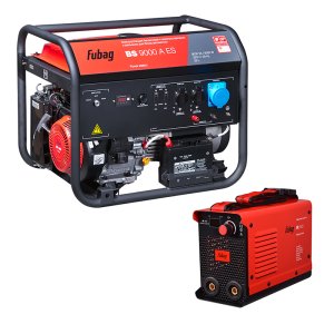 Бензиновый генератор FUBAG BS 9000 A ES + Сварочный аппарат в ПОДАРОК