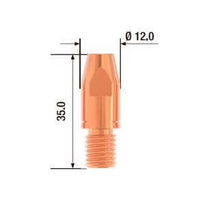 FUBAG Контактный наконечник M10х35 мм CuCrZr D=1.0 мм (25 шт.) в Самаре фото