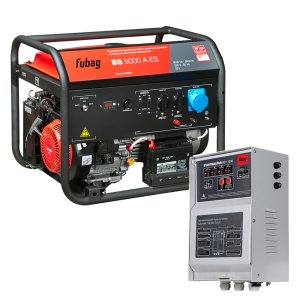 Бензиновый генератор FUBAG BS 9000 A ES + Блок автоматики Startmaster BS 11500 для бензиновых генераторов в ПОДАРОК