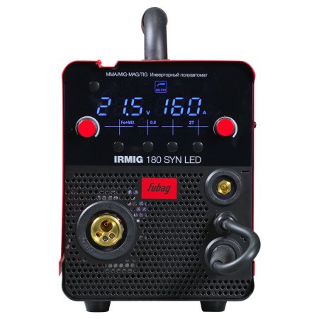 Полуавтомат сварочный инверторный FUBAG IRMIG 180 SYN LED с горелкой 250 А в комплекте в Самаре фото