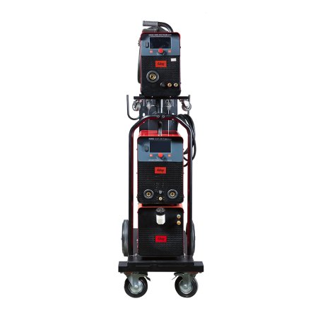 Полуавтомат сварочный FUBAG XMIG 500T DW PULSE  + подающий механизм DRIVE XMIG DW PULSE  + горелка FB 550W 3m  + блок жидкостного охлаждения Cool XMIG  + шланг-пакет 5 метров 95 мм2 14 pol с жидкостным охлаждением + тележка XM в Самаре фото