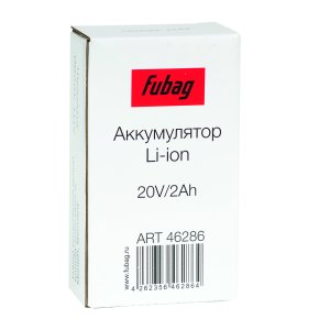 Аккумуляторная батарея FLI5S1P1202 Li-ion к бензиновым газонокосилкам FUBAG с электростартером и минирайдеру (20V/2Ah) в Самаре фото