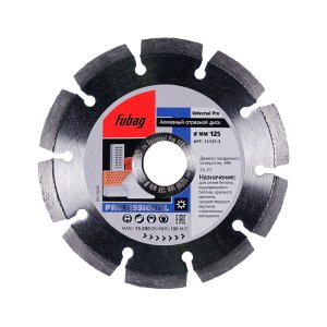 Алмазный отрезной диск FUBAG Universal Pro диам. 125/22.2 в Самаре фото