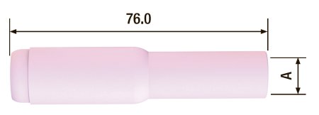 FUBAG    Сопло керамическое №7L ф11 FB TIG 17-18-26 (2 шт.) в Самаре фото