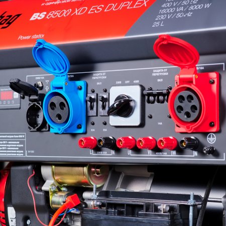 Бензиновый генератор FUBAG BS 8500 XD ES DUPLEX для одно и трехфазного режимов работы в Самаре фото