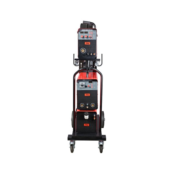 Полуавтомат сварочный FUBAG INMIG 500T DW SYN + подающий механизм DRIVE INMIG DW SYN + шланг-пакет 5 метров 70 мм2 14 pol с жидкостным охлаждением для INMIG 500T DW SYN + горелка FB 500 3m + блок жидкостного охлаждения Cool 70 + тележка для аппаратов в Самаре фото
