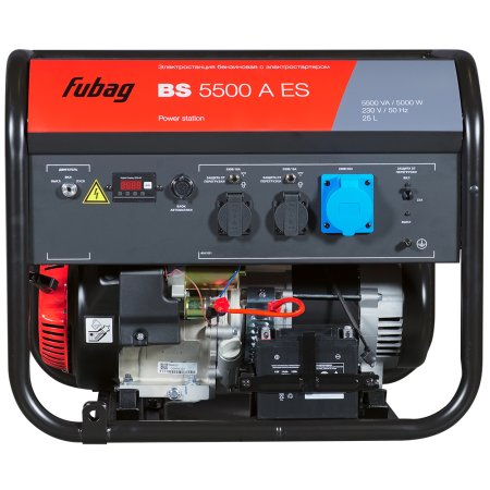 FUBAG Бензиновый генератор с электростартером и коннектором автоматики BS 5500 A ES в Самаре фото