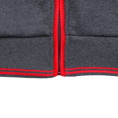 Серо-красная толстовка Fubag с капюшоном  размер XL в Самаре фото