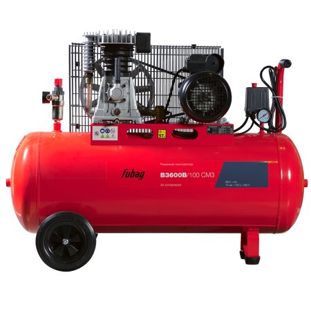 Ременной компрессор одноступенчатый FUBAG B3600B/100 CM3 в Самаре фото