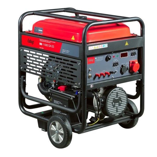 Бензиновый генератор FUBAG BS 11000 DA ES (трехфазный) с электростартером и коннектором автоматики + Блок автоматики Startmaster BS 11500 D (400 В) для бензиновых генераторов в ПОДАРОК в Самаре фото