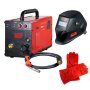 Полуавтомат сварочный FUBAG IRMIG 180 (31 432) + горелка FB 250 3m ( FB 250 Ergo 3m) (38443) + маска сварщика Хамелеон IR 9-13N S (38072) + сварочные краги на подкладке красные FWGN 10R (641180)  в Самаре фото
