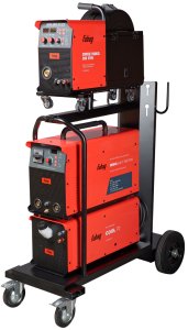 Сварочный полуавтомат INMIG 500T DW SYN + Подающий механизм DRIVE INMIG DW SYN + Шланг-пакет 5 м + Горелка FB 500 3 м + Блок жидкостного охлаждения + Тележка в Самаре фото