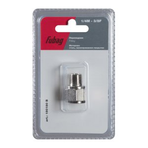 FUBAG Переходник 1/4 дюйма M на 3/8 дюйма F, блистер 1 шт в Самаре фото