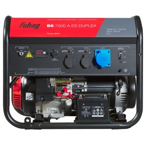 FUBAG Бензиновый генератор с электростартером и коннектором автоматики BS 7500 A ES DUPLEX + Блок автоматики Startmaster BS 11500 D (400V) для трехфазных сетей в ПОДАРОК в Самаре фото