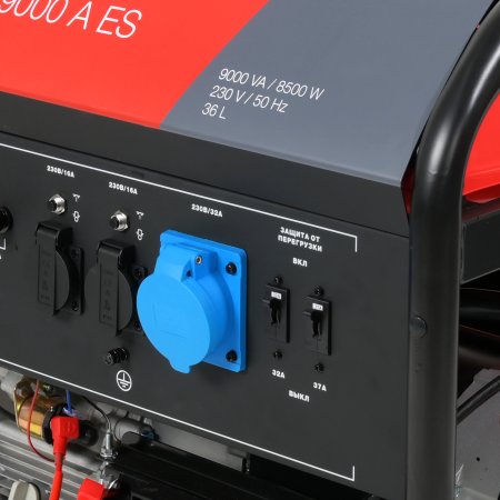 Бензиновый генератор FUBAG BS 9000 A ES с электростартером и коннектором автоматики в Самаре фото