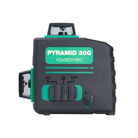 FUBAG уровень лазерный 3D с зеленым лучом Pyramid 30G V2х360H360 в Самаре фото