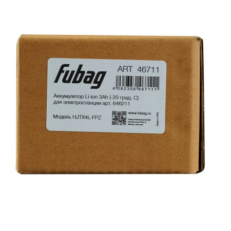 Аккумулятор FUBAG li-ion 3Ah для инверторного генератора TI 11000 A ES (арт. 646211) купить в Самаре